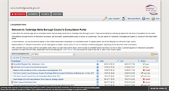 Desktop Screenshot of consult.tunbridgewells.gov.uk